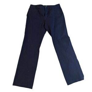 Lauren Ralph Lauren Adelle Navy Blue Dress Pants Women Size 8